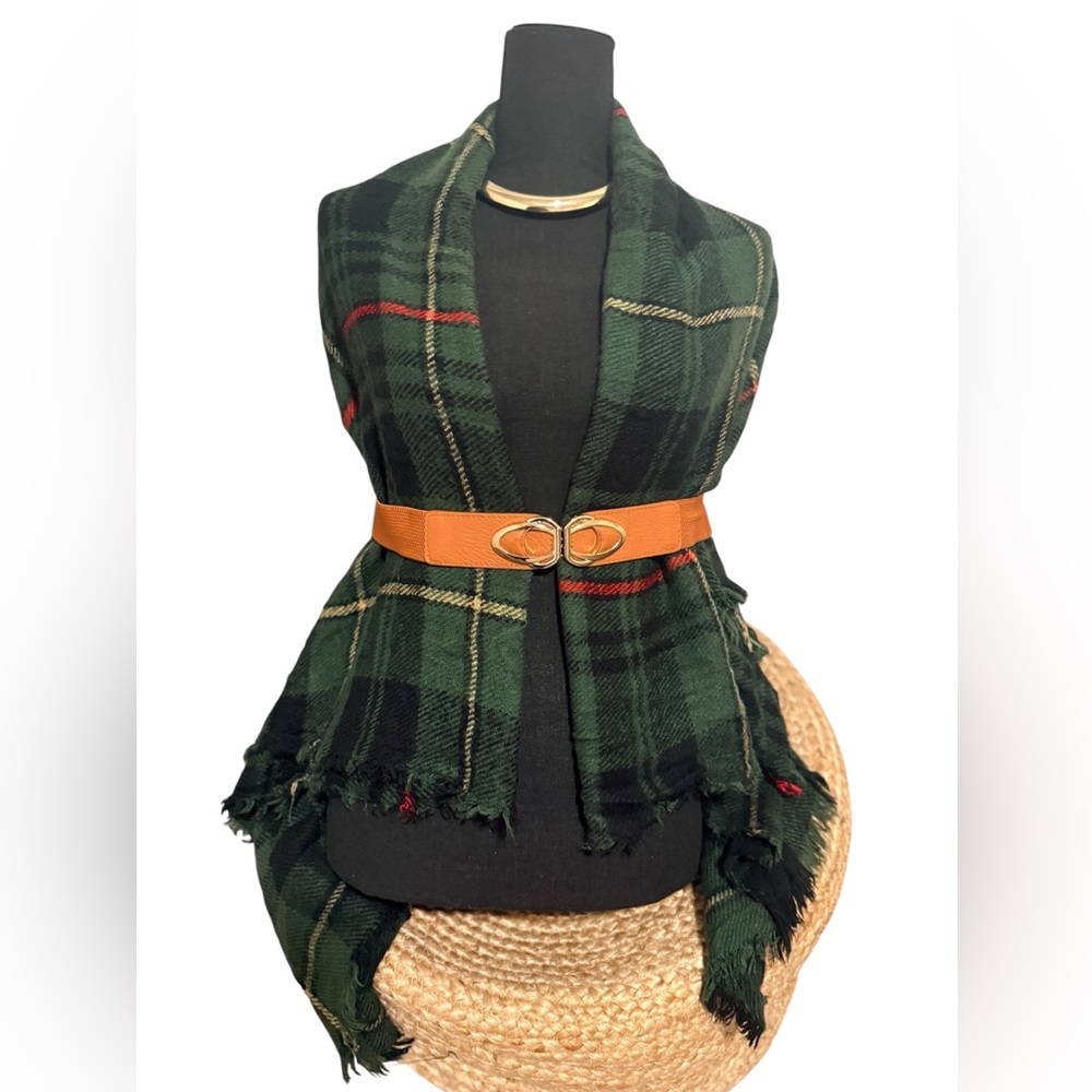 DONATED: 🌲Classic Green Plaid Oversized Blanket Scarf |
Holiday Tartan🎄